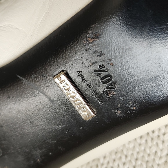 GUCCI Women's Wing Tip Low Pumps Shoes 40.5 - Picture 9 of 16